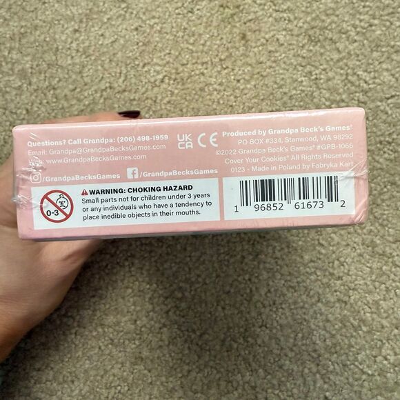 Cover Your Cookies Featuring crumbl Grandpa Beck's Card Game NEW NWT Gift - Picture 5 of 7